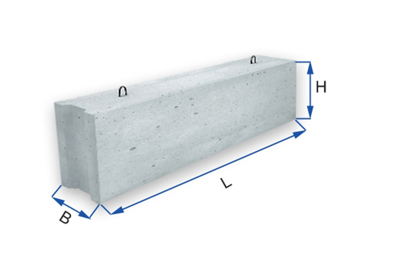 Какой размер бетонных блоков